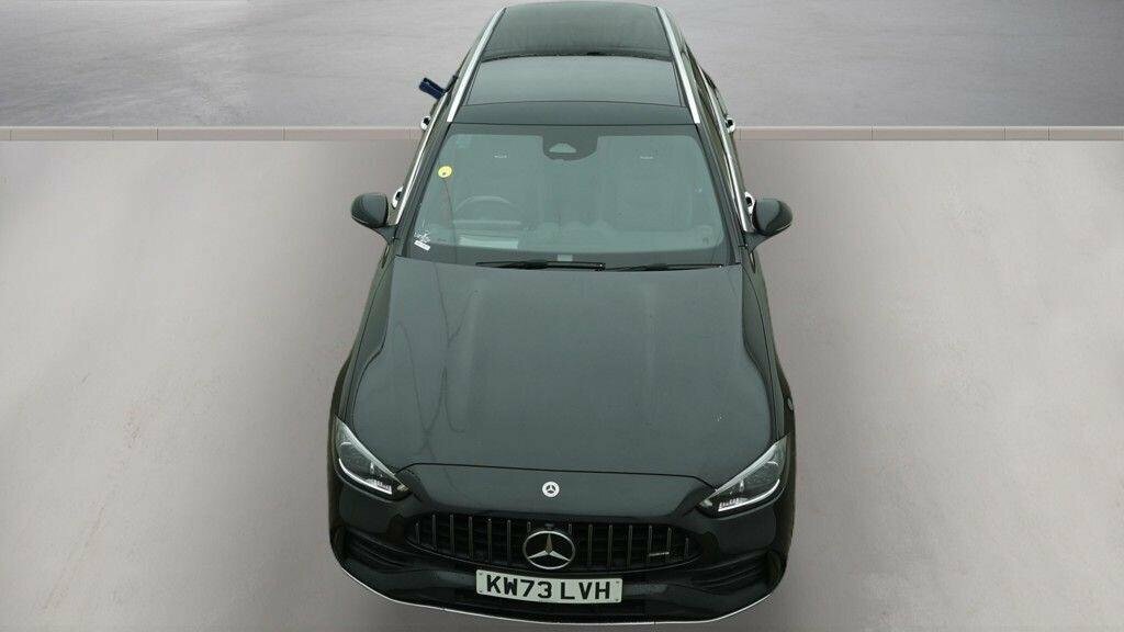 Mercedes-Benz C Class Coupe Black #7