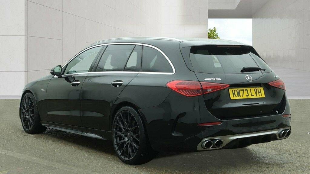 Mercedes-Benz C Class Coupe Black #3