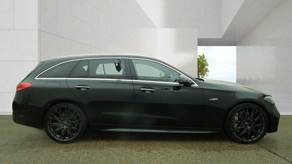 Mercedes-Benz C Class Coupe Black #5