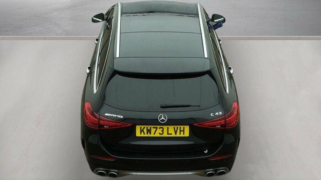 Mercedes-Benz C Class Coupe Black #8