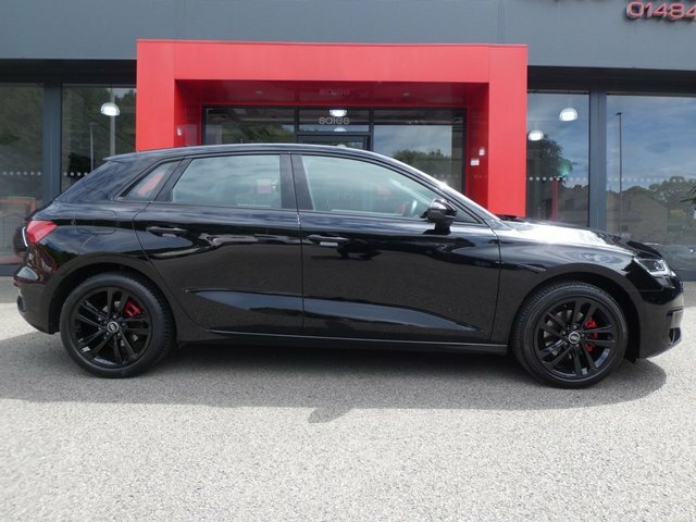 Audi A3 2023 Sportback 1.0 Tfsi 30 Sport 110 Ss RO23WNT Black #3