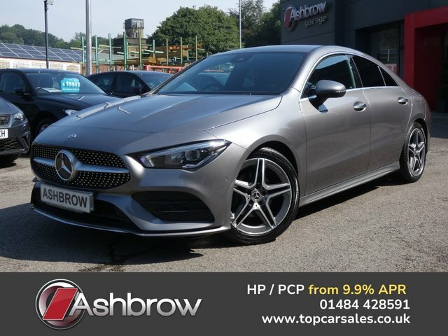Mercedes-Benz CLA Class 2022 1.3 Cla180 Amg Line Premium 2 Coupe Pet Grey