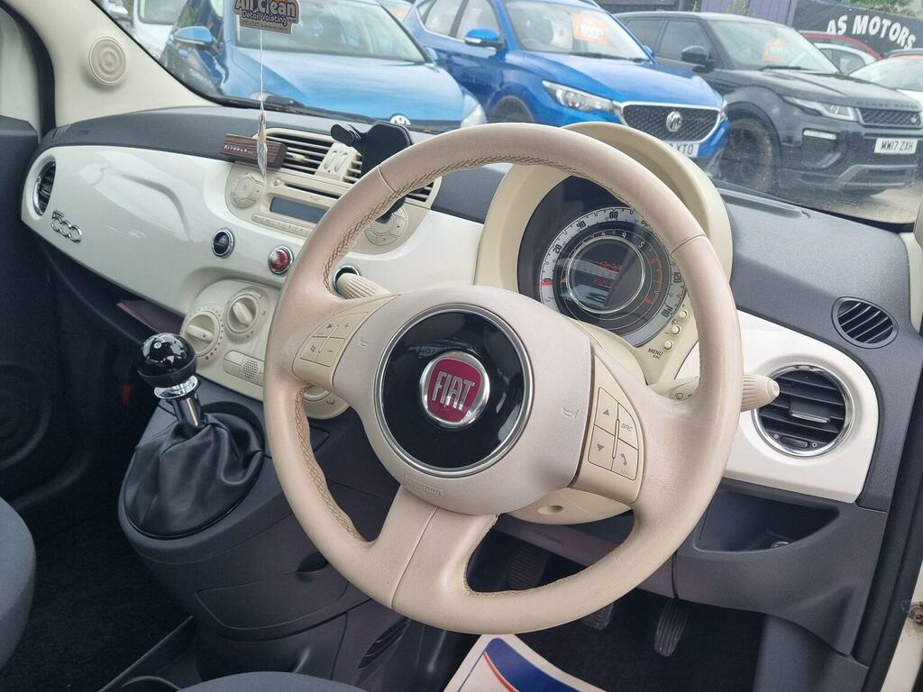 Fiat 500 1.2 Pop Euro 5 Ss White #4