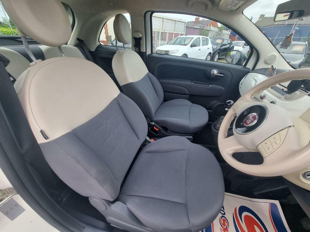 Fiat 500 1.2 Pop Euro 5 Ss White #5