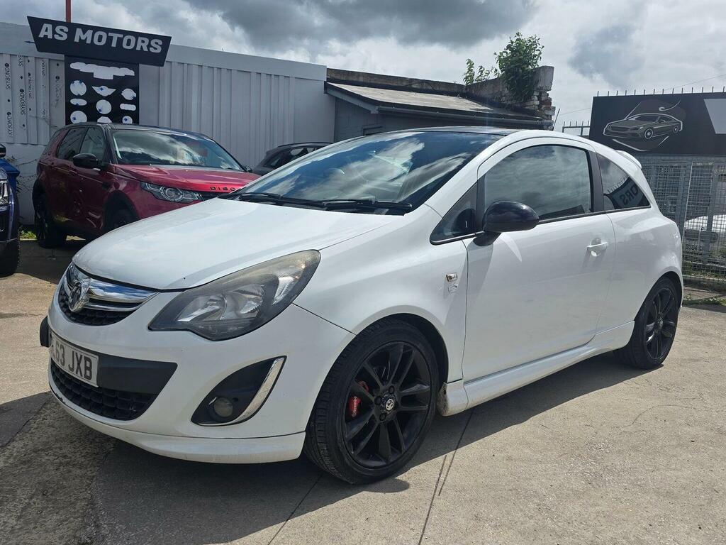 Vauxhall Corsa 1.2 16V Limited Edition Euro 5 White #3