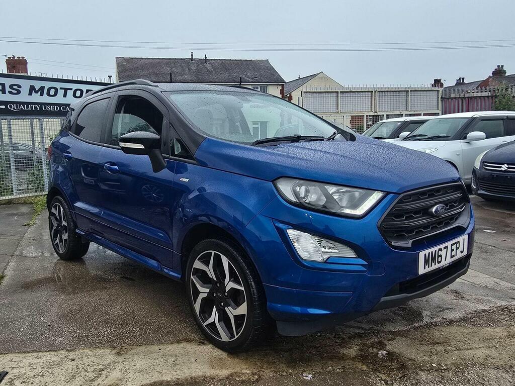 Ford Ecosport 1.0T Ecoboost St-line Euro 6 Ss Blue