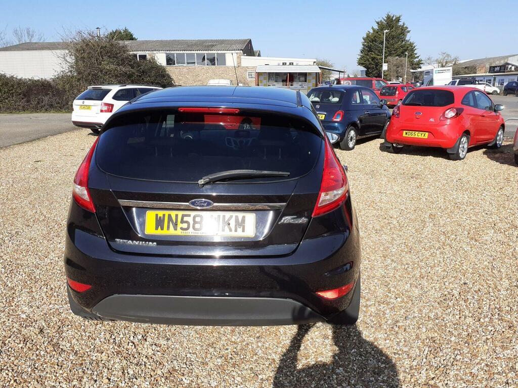 Ford Fiesta Hatchback 1.4 Titanium 200858 Black #6
