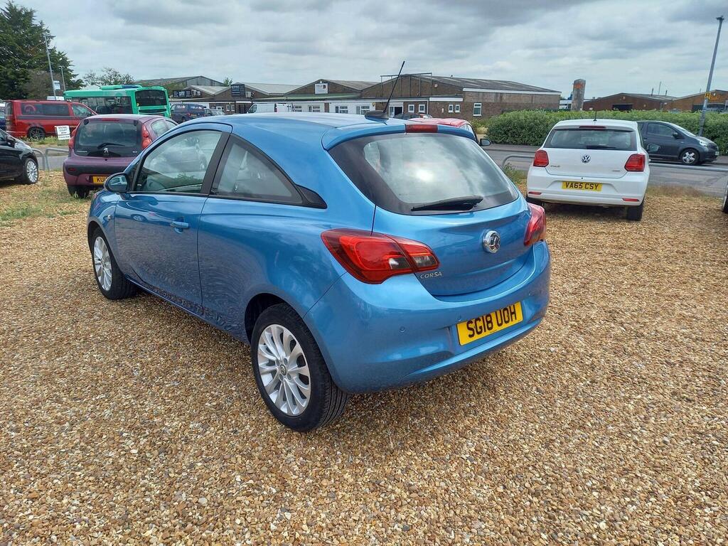 Vauxhall Corsa Hatchback 1.4I Ecotec Se Euro 6 201818 SG18UOH Blue #5