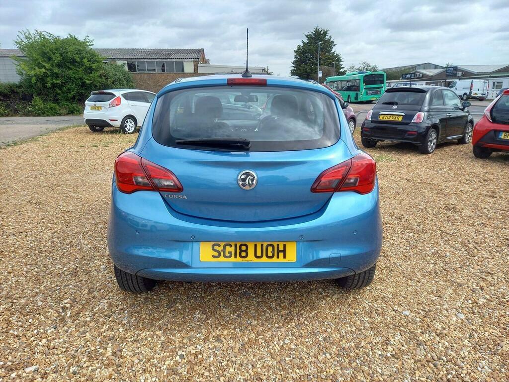 Vauxhall Corsa Hatchback 1.4I Ecotec Se Euro 6 201818 SG18UOH Blue #6