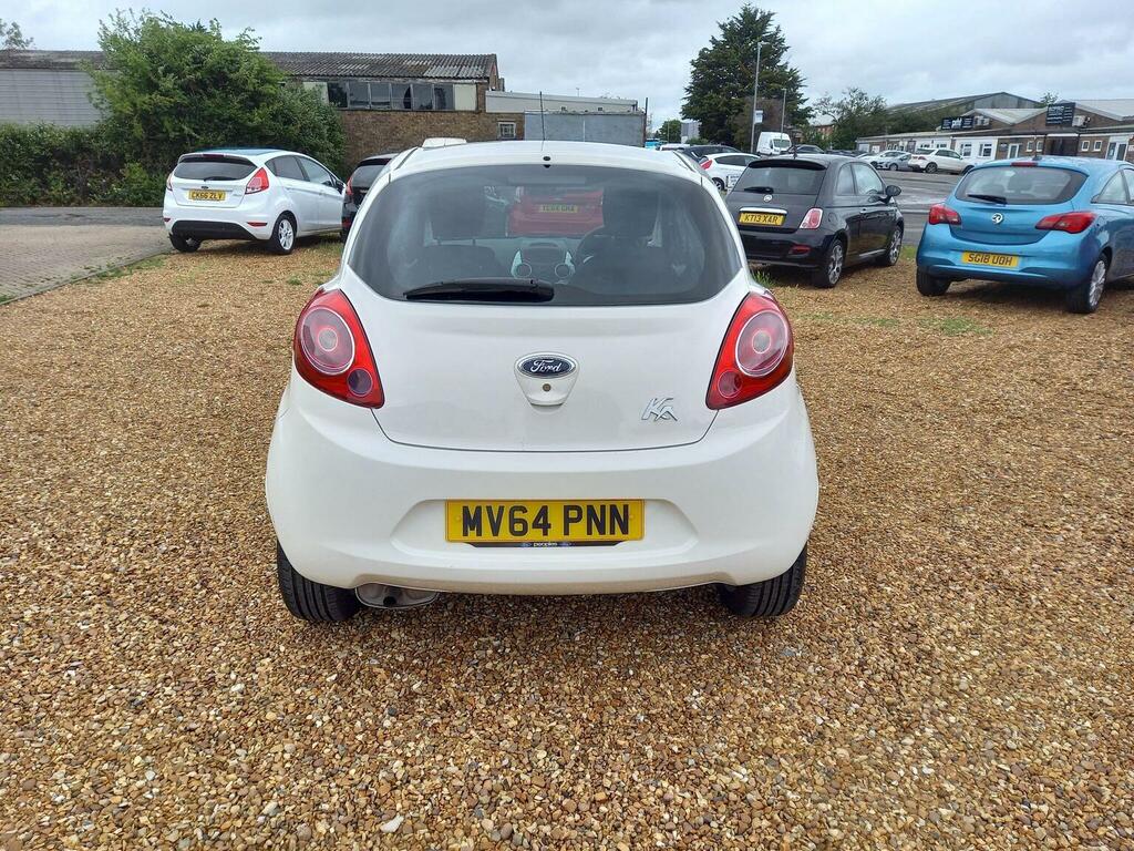 Ford KA Hatchback 1.2 Zetec Euro 5 Ss 201564 White #6
