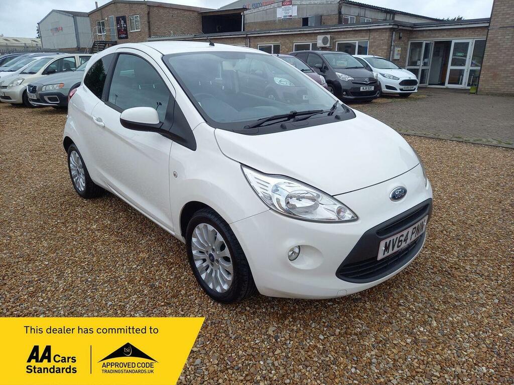 Ford KA Hatchback 1.2 Zetec Euro 5 Ss 201564 White
