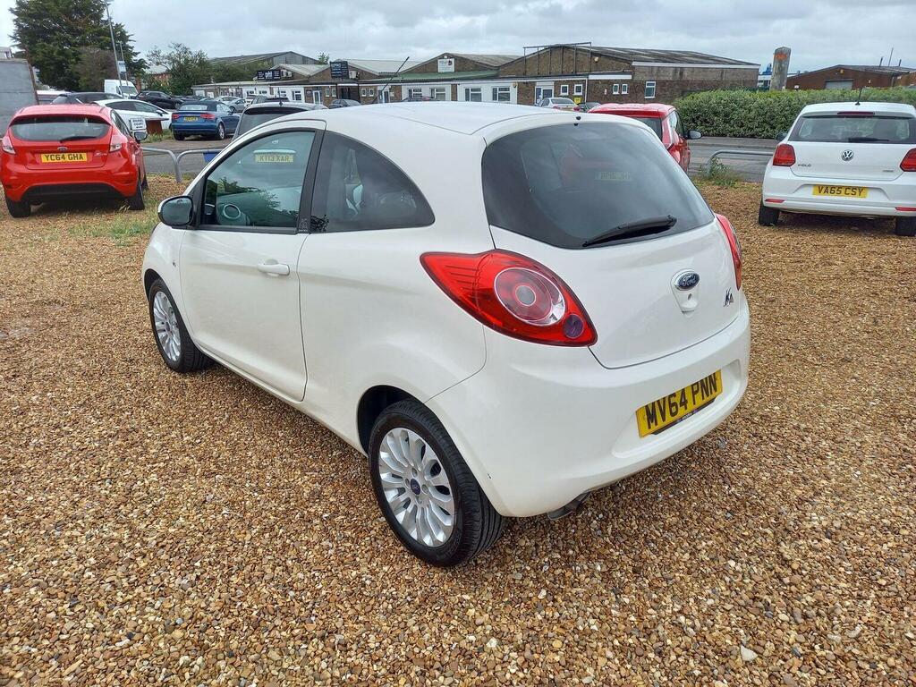 Ford KA Hatchback 1.2 Zetec Euro 5 Ss 201564 White #5