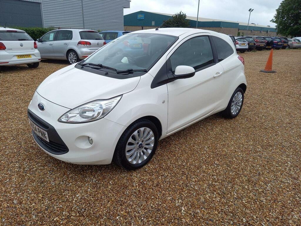 Ford KA Hatchback 1.2 Zetec Euro 5 Ss 201564 White #3