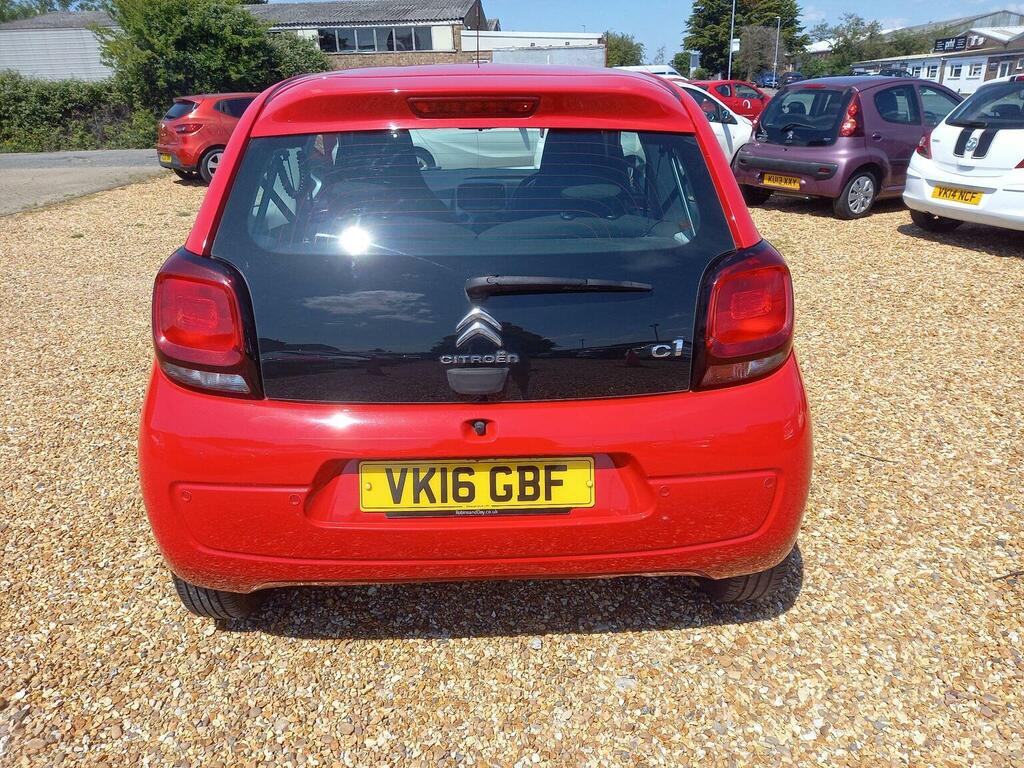Citroen C1 1.0 Vti Feel Euro 6 Red #6
