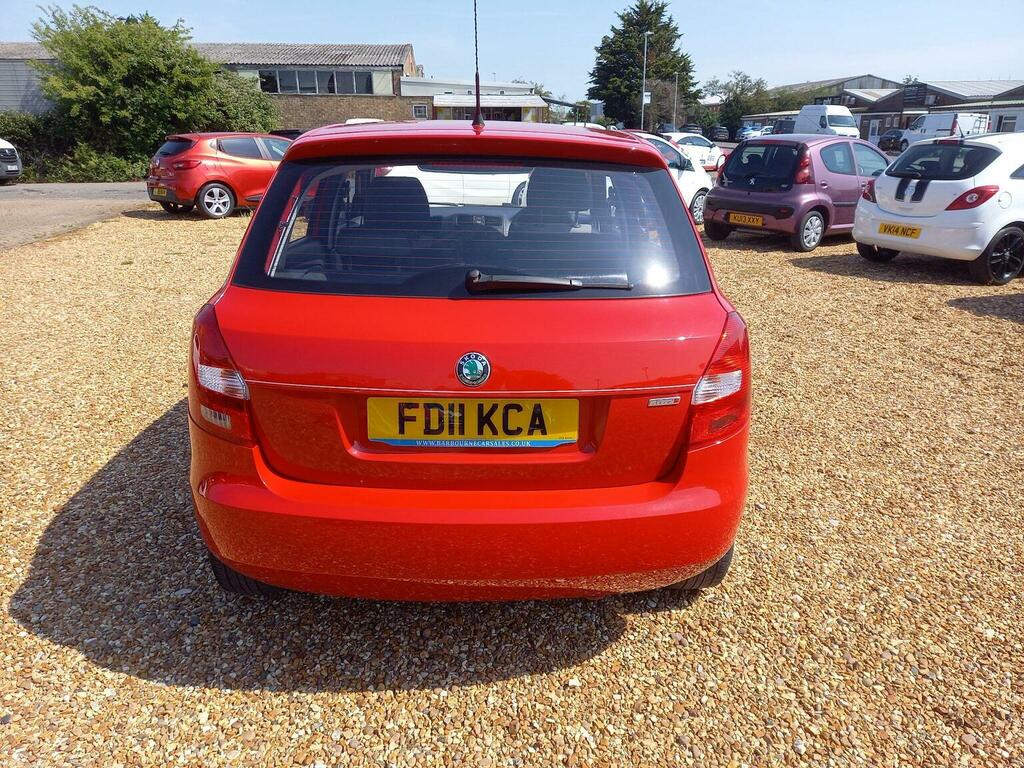 Skoda Fabia 1.2 S Euro 5 Red #6