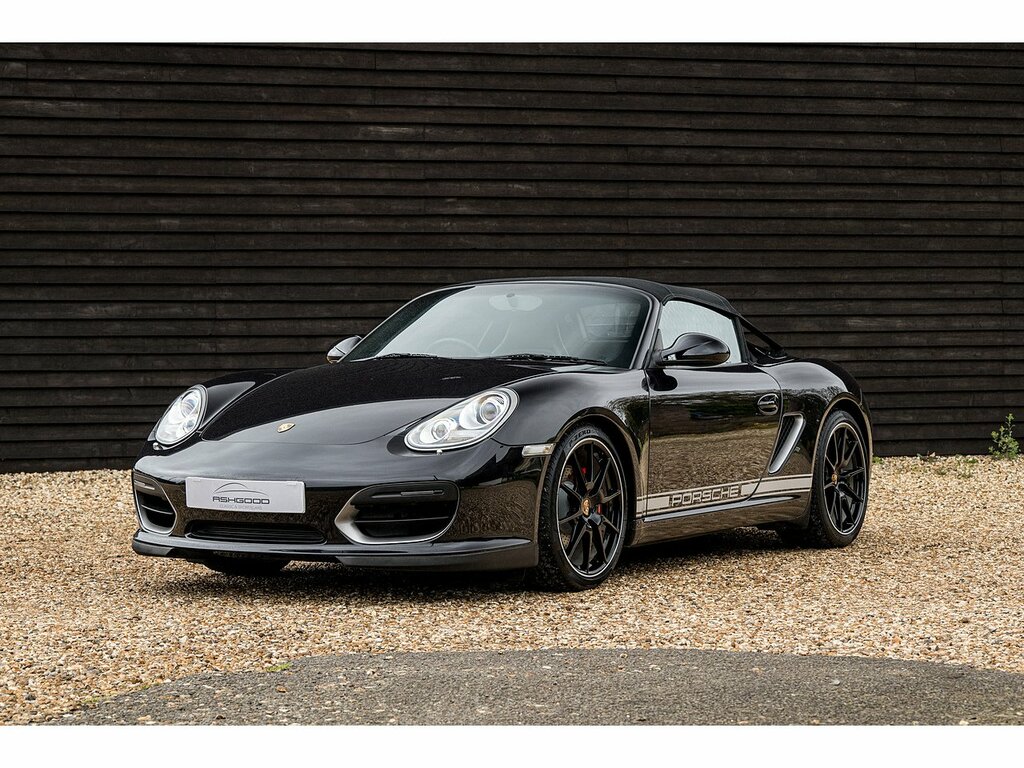 Porsche Boxster Boxster Spyder Black #3
