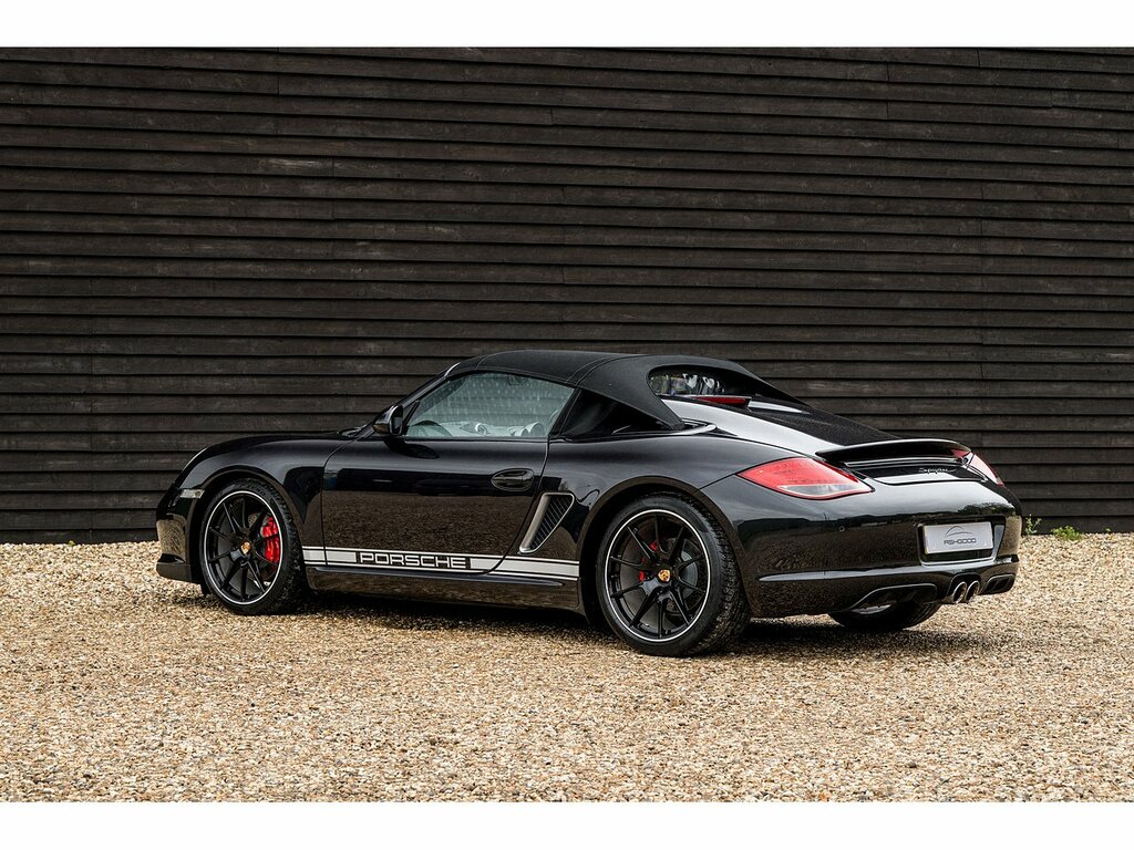 Porsche Boxster Boxster Spyder Black #5