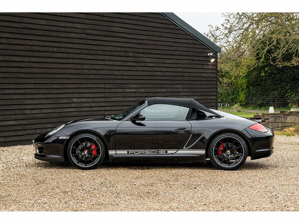 Porsche Boxster Boxster Spyder Black #4