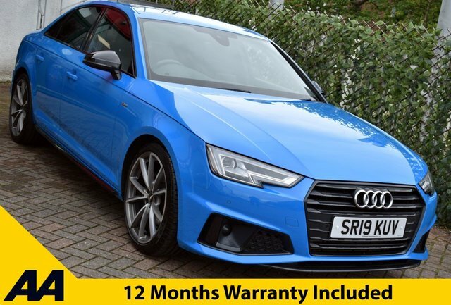 Audi A4 2019 2.0Tfsi 35 Black Edition Saloon 6-Speed 148 B Blue