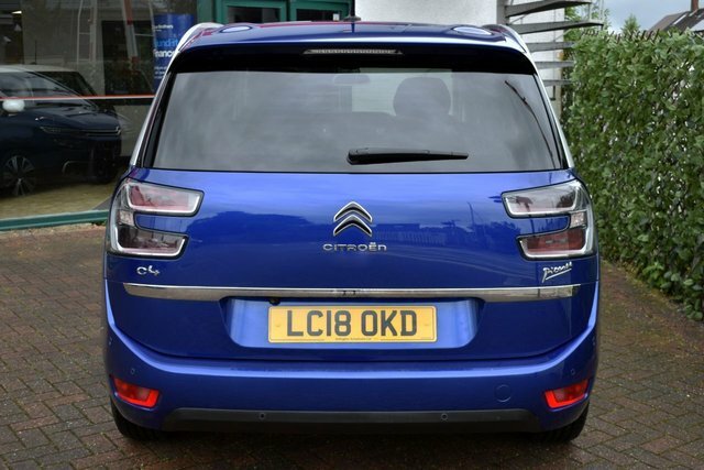 Citroen Grand C4 Picasso 2018 1.6Hdi Flair Mpv 7-Seater 6-Speed 118 Blue #5