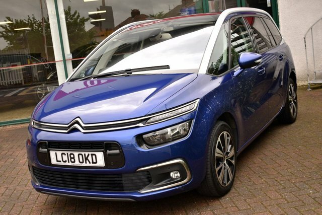 Citroen Grand C4 Picasso 2018 1.6Hdi Flair Mpv 7-Seater 6-Speed 118 Blue #3