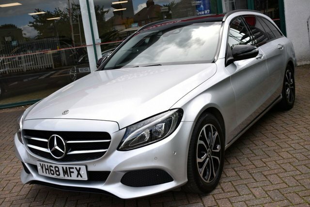 Mercedes-Benz C Class 2018 C200 Sport Premium Estate 9G-tronic 181 Silver #3