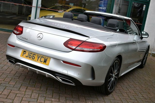 Mercedes-Benz C Class 2016 C220d Amg Line Cabriolet 9G-tronic 168 B Silver #6
