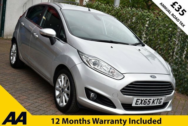 Ford Fiesta 2015 1.0T Titanium Powershift 99 Bhp Silver