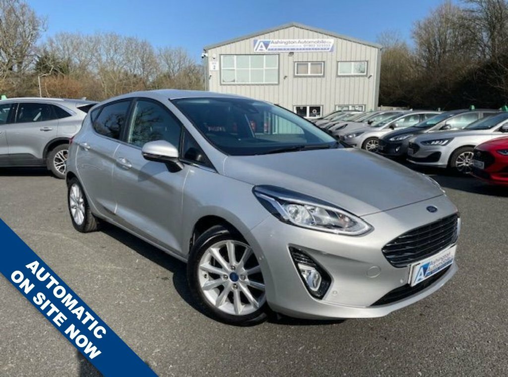 Ford Fiesta 1L Titanium Silver