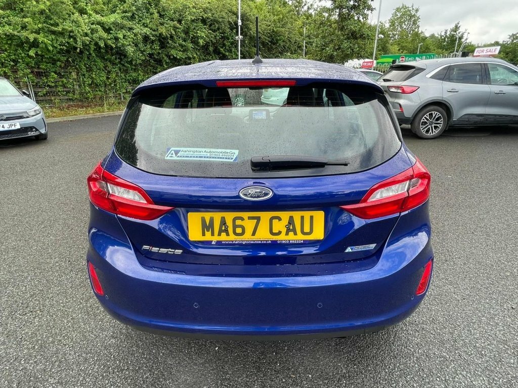 Ford Fiesta 1L Zetec MA67CAU Blue #4