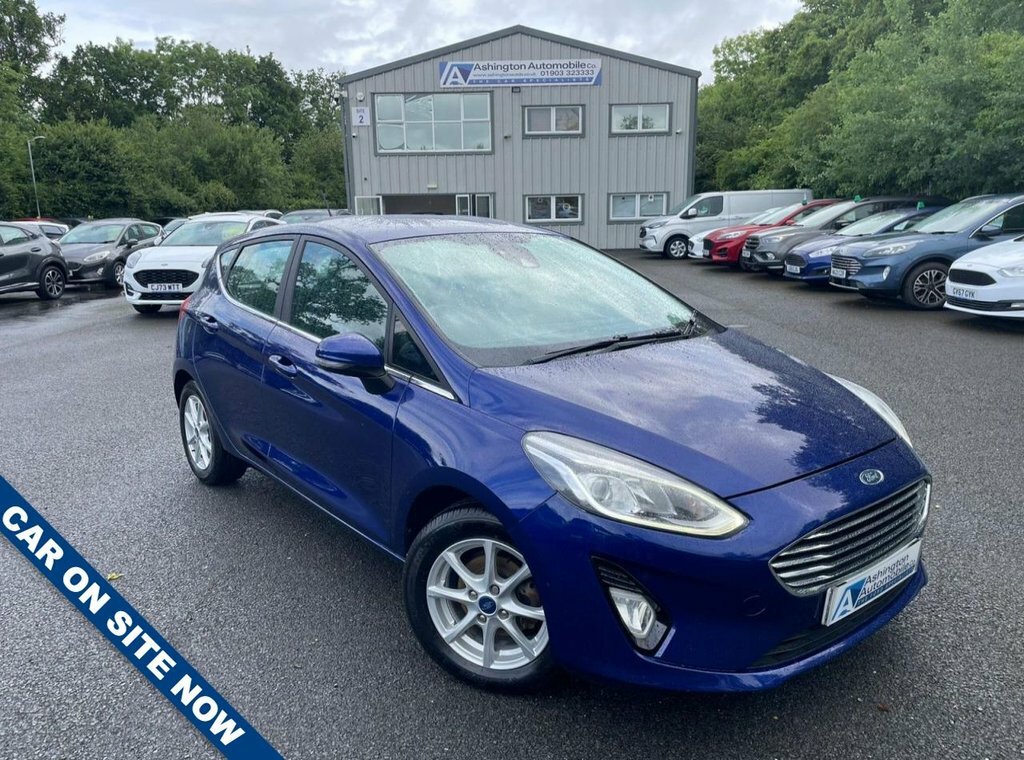 Ford Fiesta 1L Zetec Blue