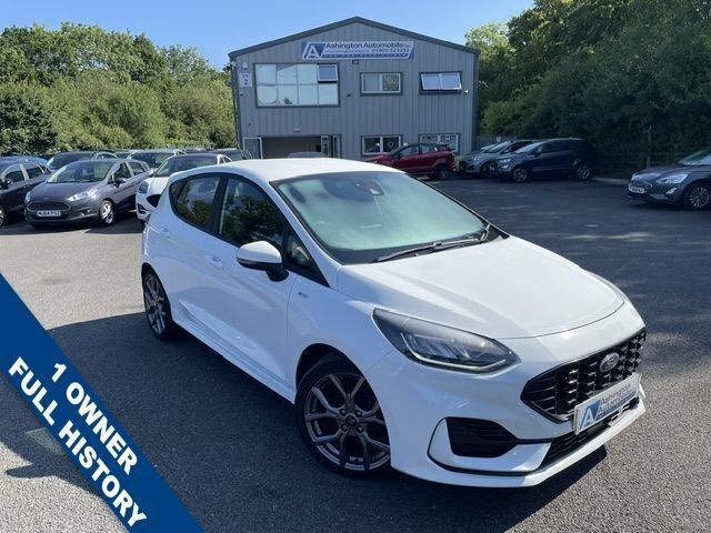 Ford Fiesta 1L St-line Edition White