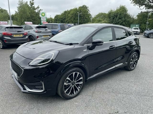 Ford Puma 1L St-line Vignale SH73DYJ Black #3