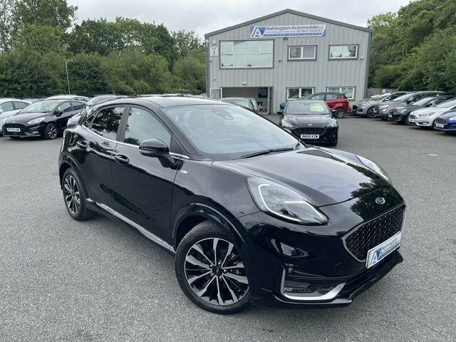 Ford Puma 1L St-line Vignale SH73DYJ Black #4