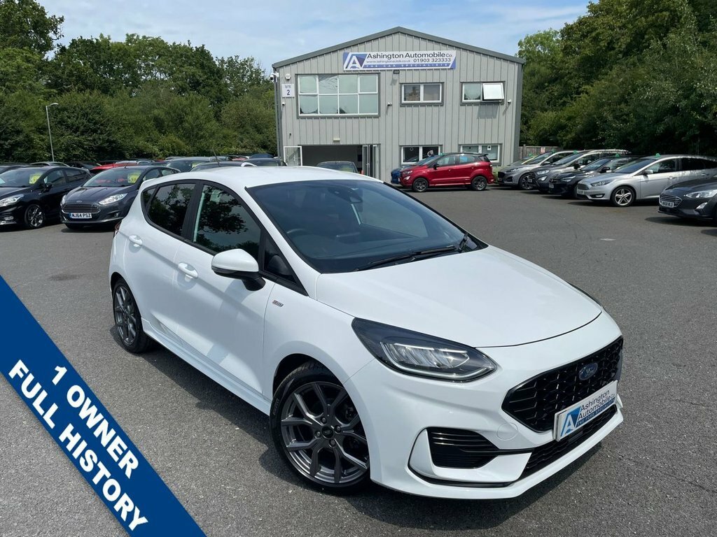 Ford Fiesta 1L St-line Edition White