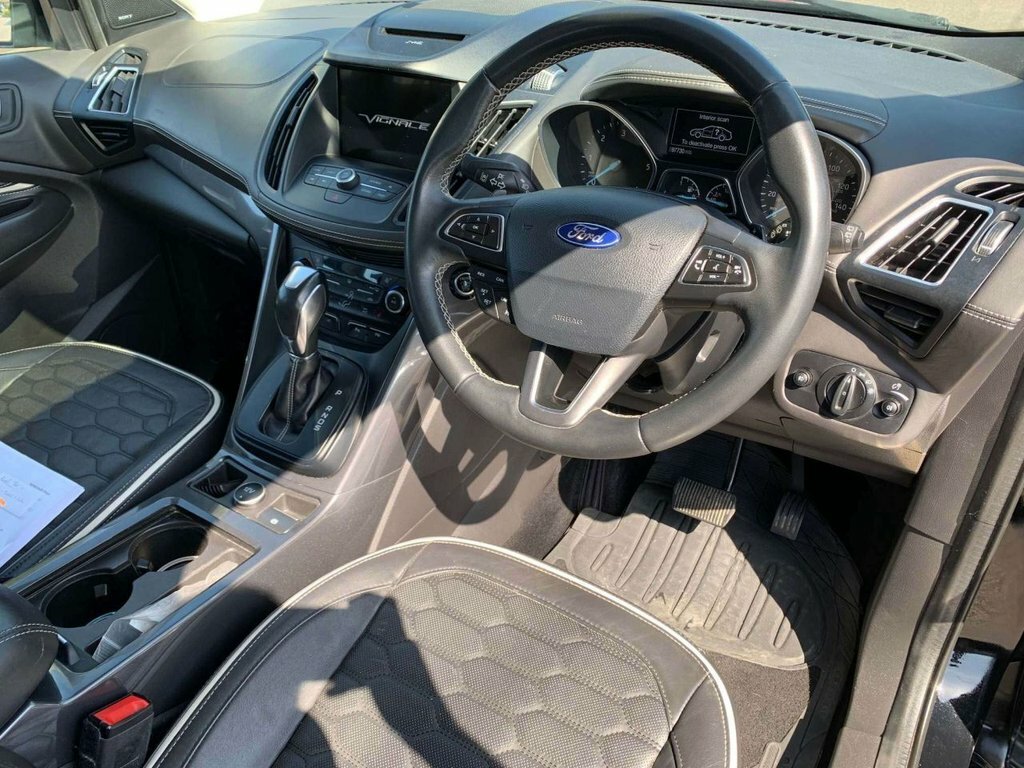 Ford Kuga 2L Vignale EK68JYE Black #5