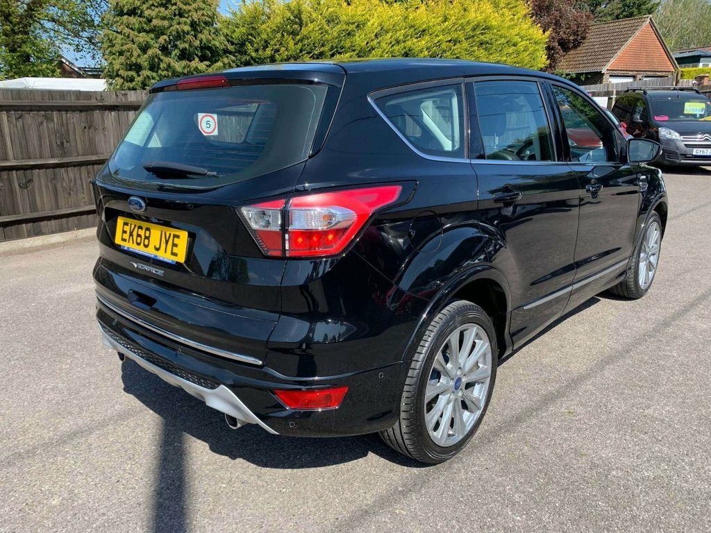 Ford Kuga 2L Vignale EK68JYE Black #4