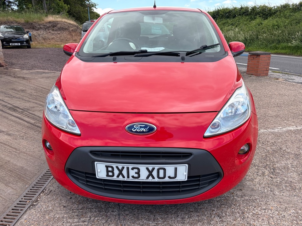 Ford KA 1.2 Zetec Very Low Mileage, 35 Tax BX13XOJ Red #4