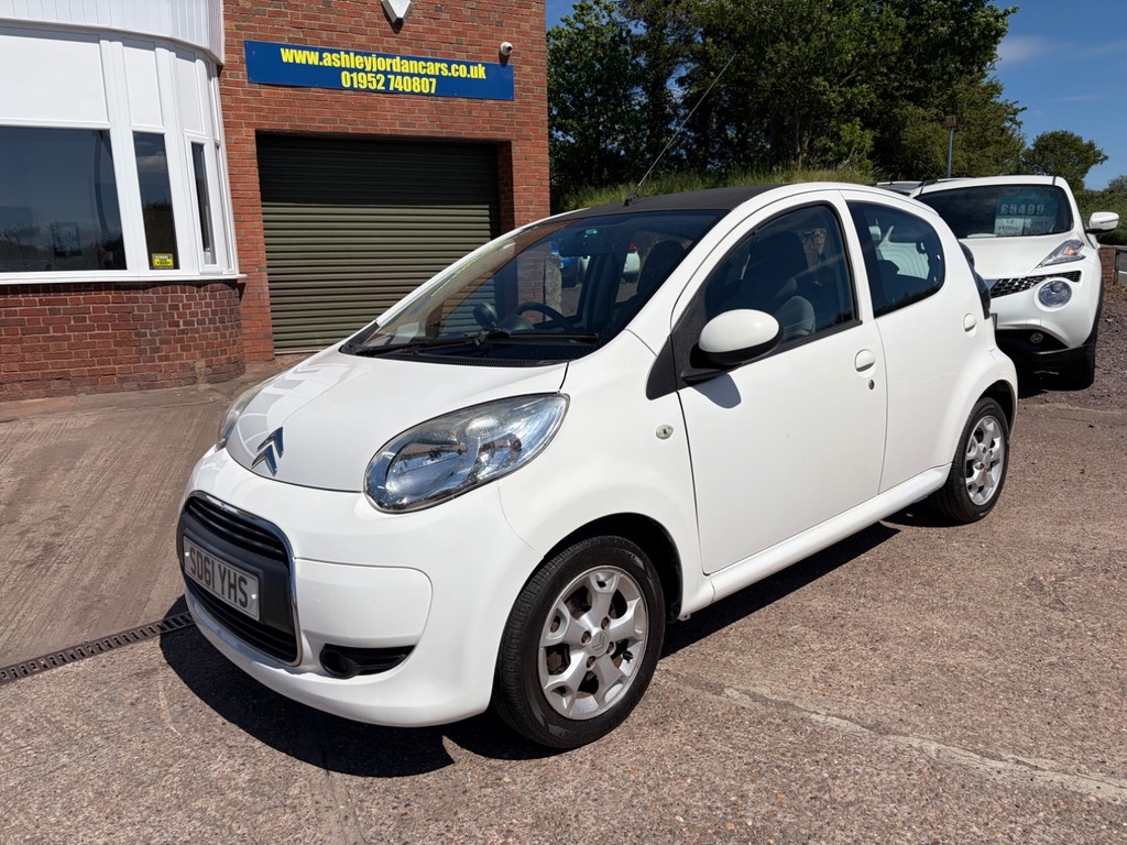 Citroen C1 1.0I Vtr Very Low Mileage, Full Clear Mot White