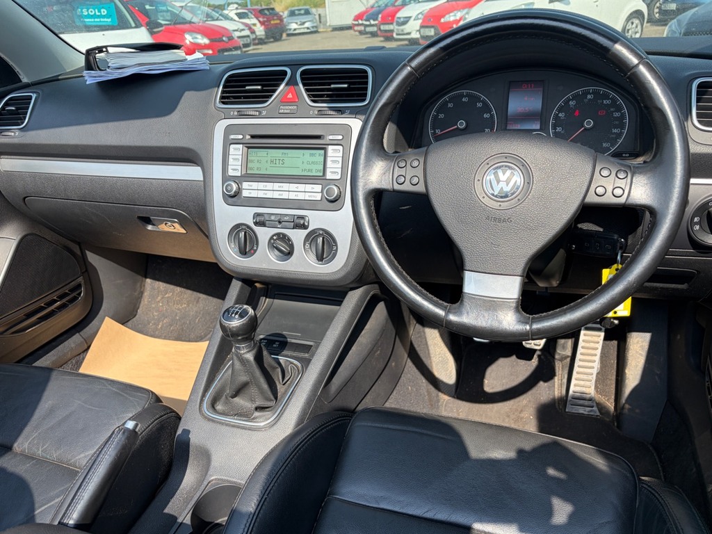 Volkswagen EOS 2.0 Tdi Sport Cabriolet Euro 4 Silver #8