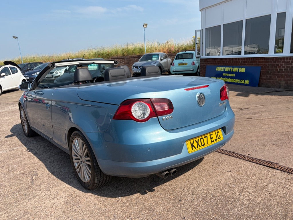 Volkswagen EOS 2.0 Tdi Sport Cabriolet Euro 4 Silver #12