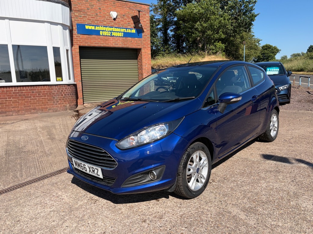 Ford Fiesta 1.25 82 Zetec Very Low Mileage, Blue