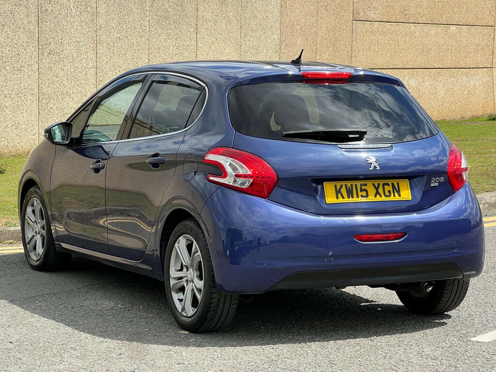 Peugeot 208 1.6 E-hdi Allure Euro 5 Ss KW15XGN Blue #6