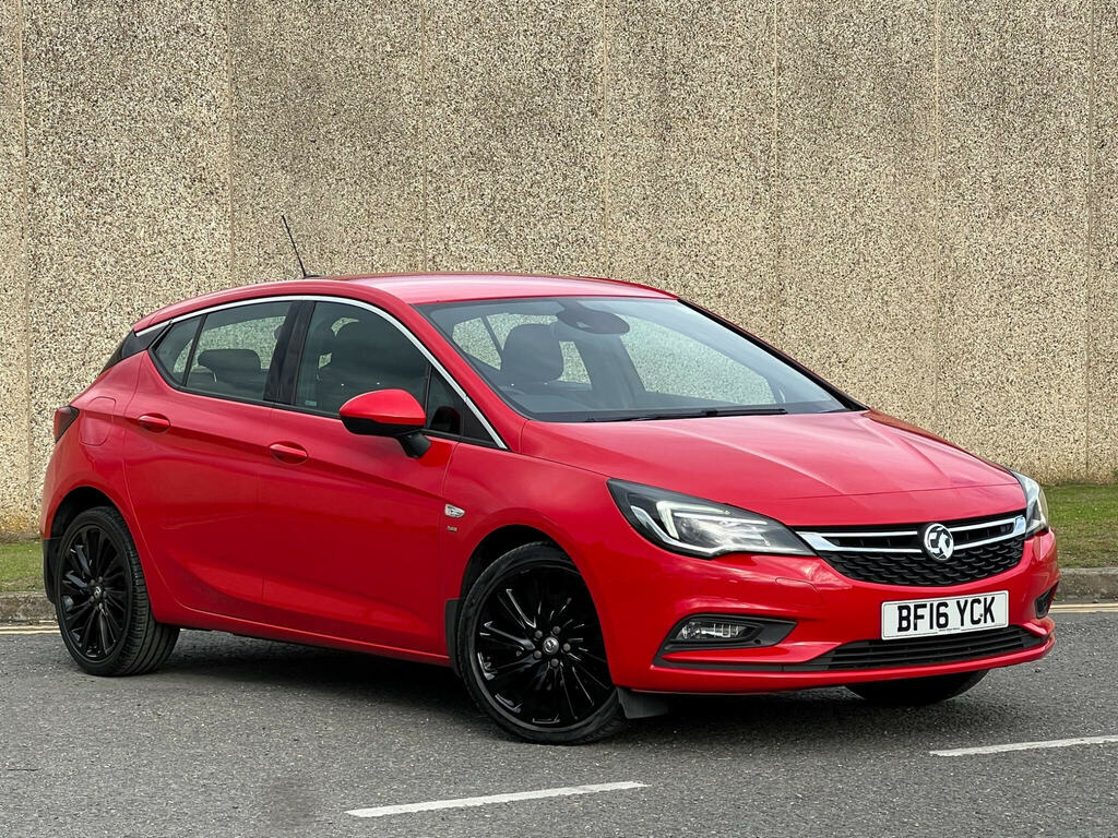 Vauxhall Astra 1.6 Cdti Ecotec Blueinjection Sri Euro 6 BF16YCK Red #2