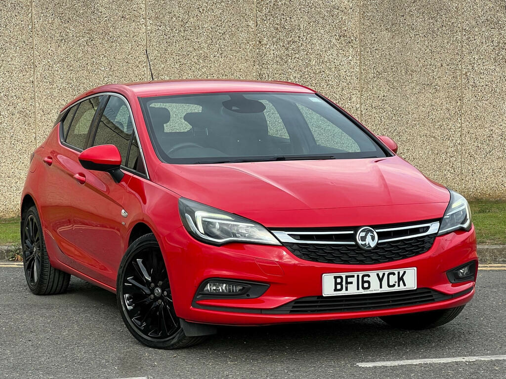Vauxhall Astra 1.6 Cdti Ecotec Blueinjection Sri Euro 6 Red