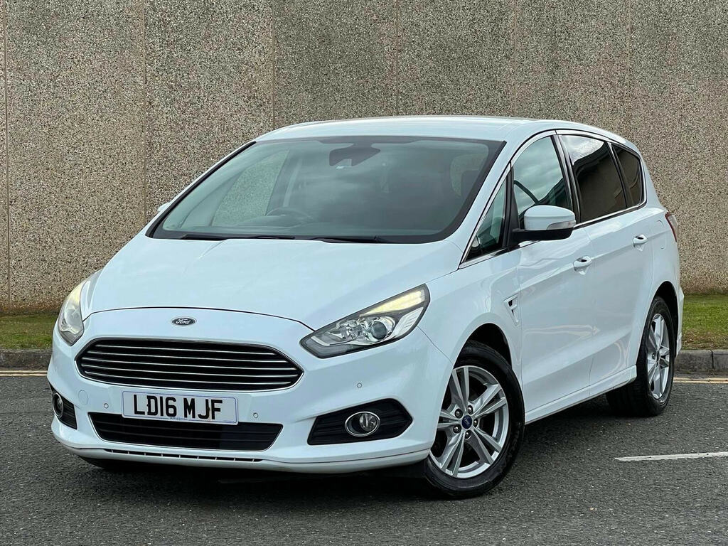 Ford S-Max 2.0 Tdci Titanium Euro 6 Ss White #5