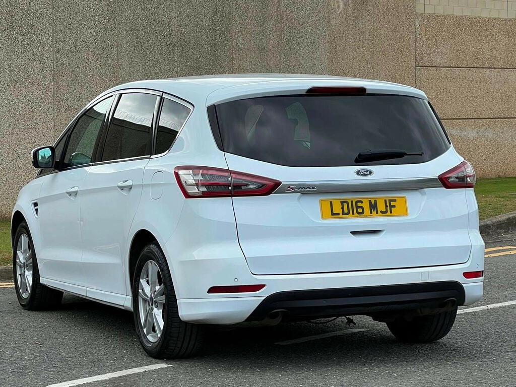 Ford S-Max 2.0 Tdci Titanium Euro 6 Ss White #6