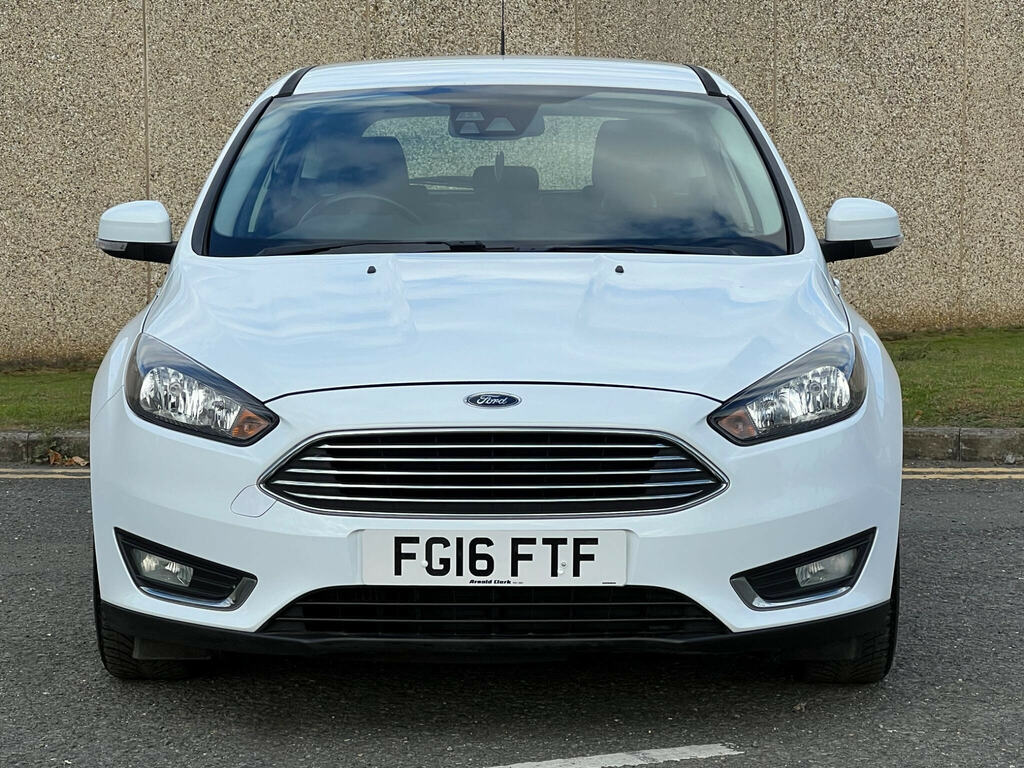Ford Focus 1.0T Ecoboost Titanium Euro 6 Ss FG16FTF White #6