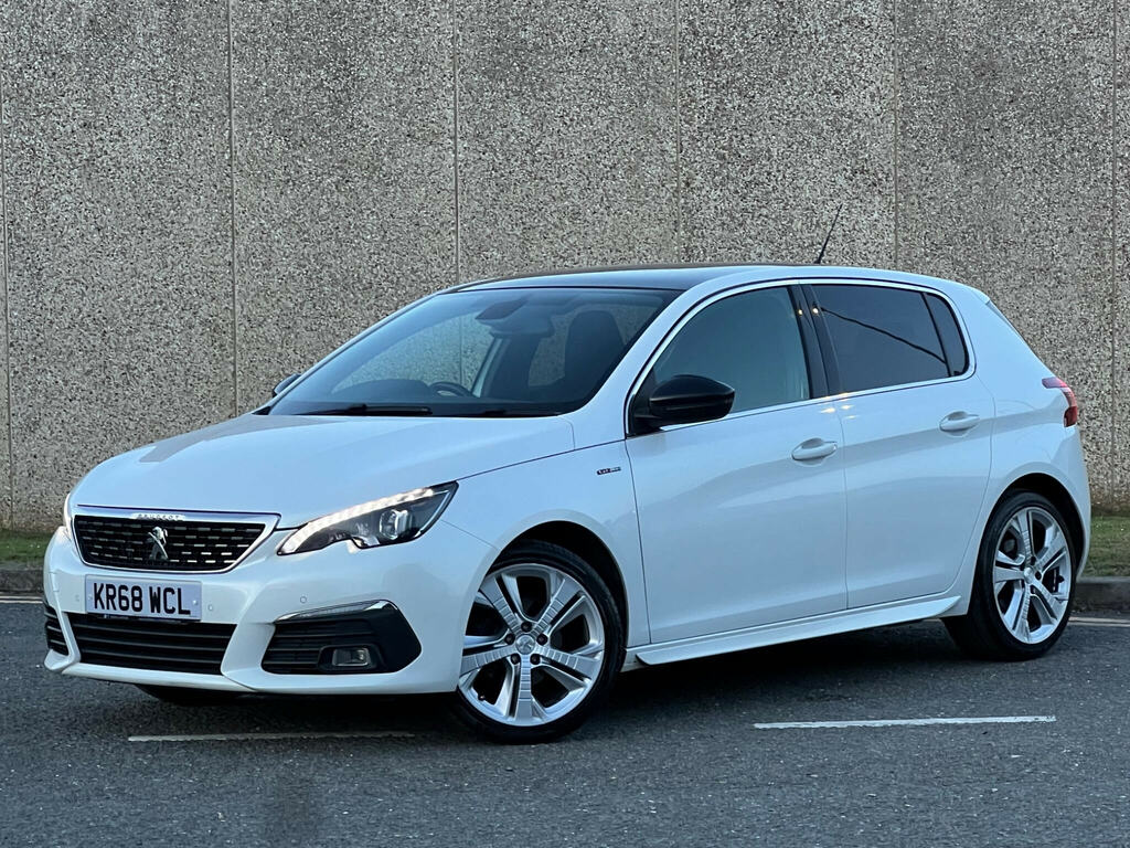 Peugeot 308 1.5 Bluehdi Gt Line Euro 6 Ss White #6