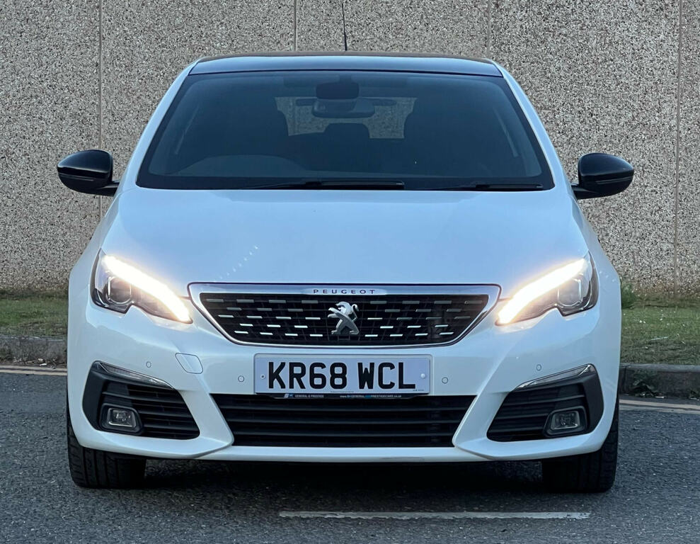 Peugeot 308 1.5 Bluehdi Gt Line Euro 6 Ss White #5